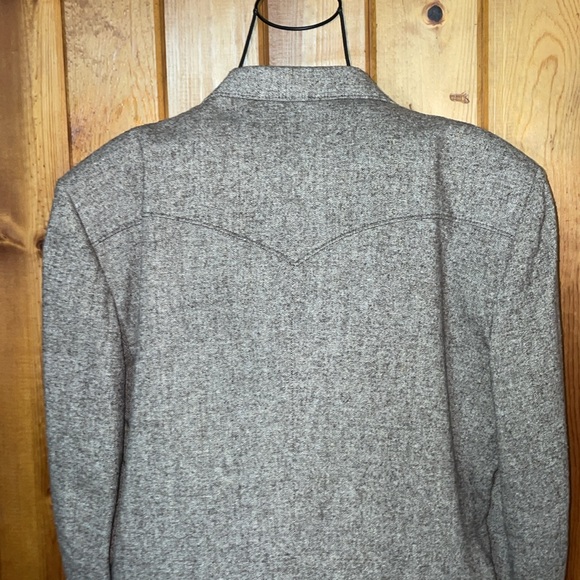 Circle S Donegal Black Western Sport Coat 44L gray classy top cowboy western - Picture 7 of 9